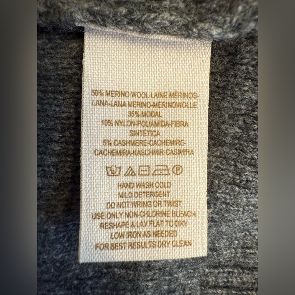 Free People FP Beach Color Block Wool Blend Sweater Size Small - Picture 6 of 9